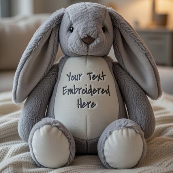 Embroidered Bunny Rabbit