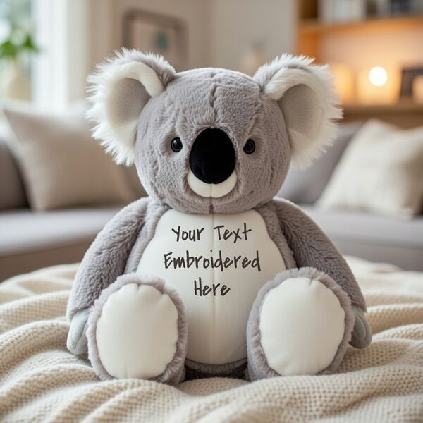 Embroidered koala