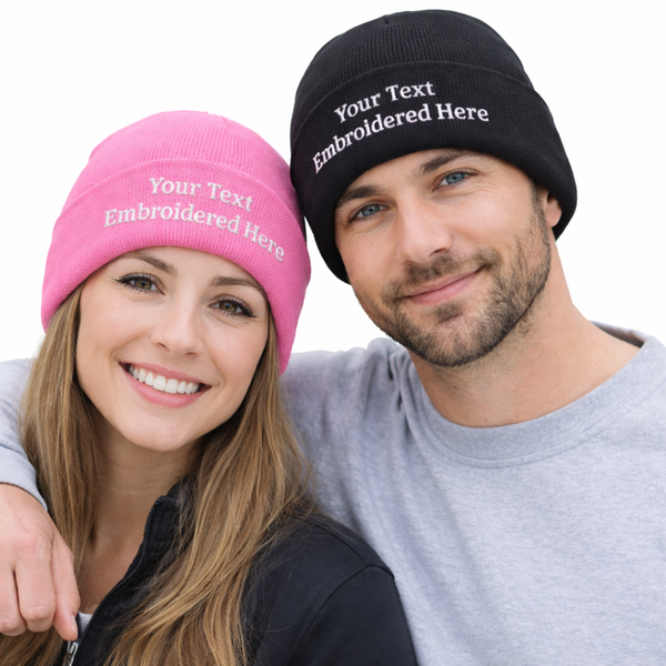 Embroidered Beanie