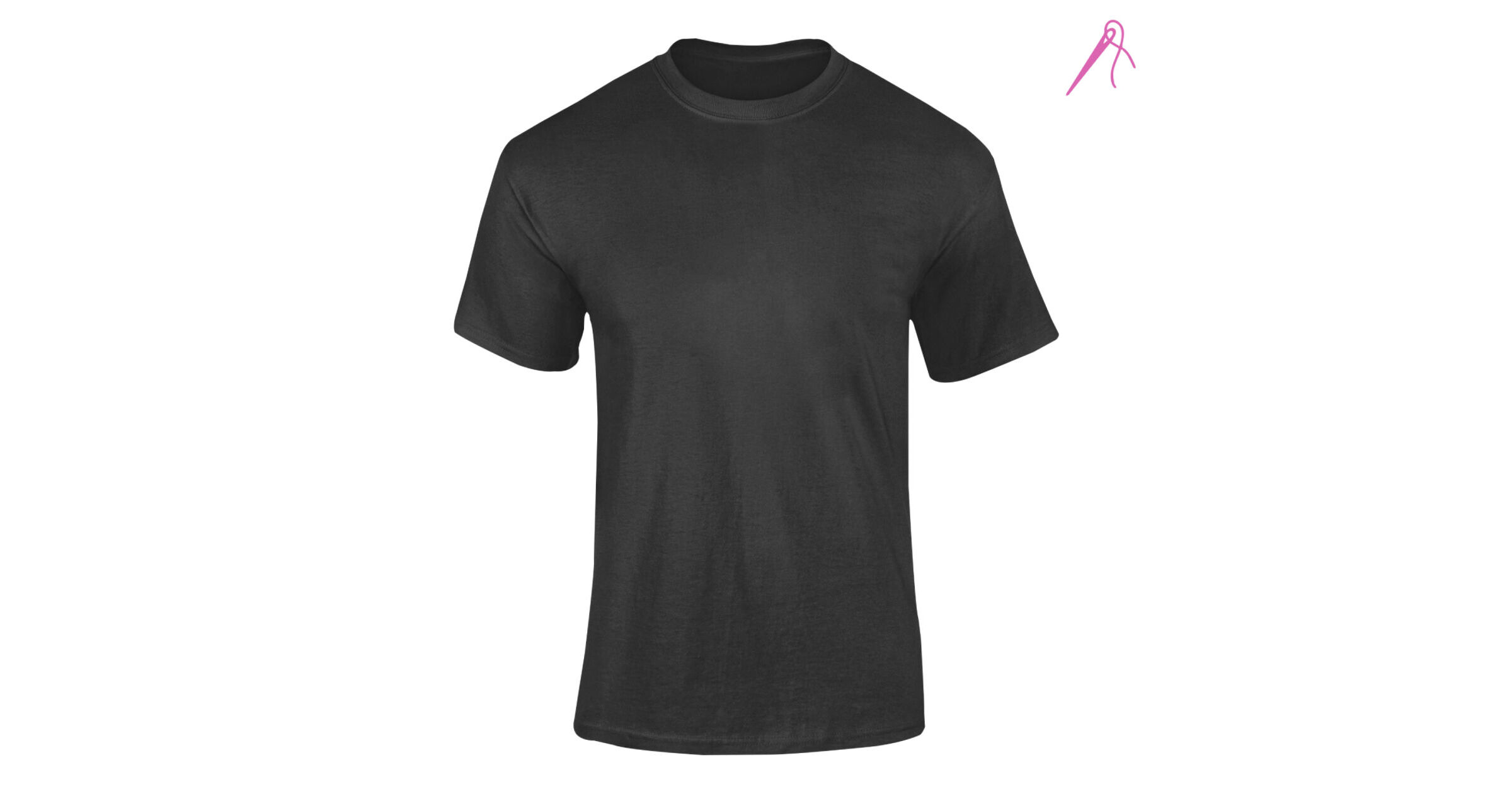 Embroidered TShirt Personalise with your own text stitched for print on demand or to buy for