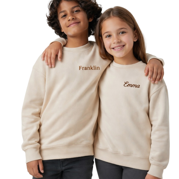 Kids Embroidered Sweatshirt