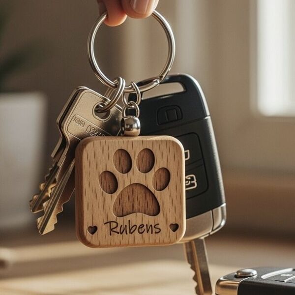 Dog Keyring