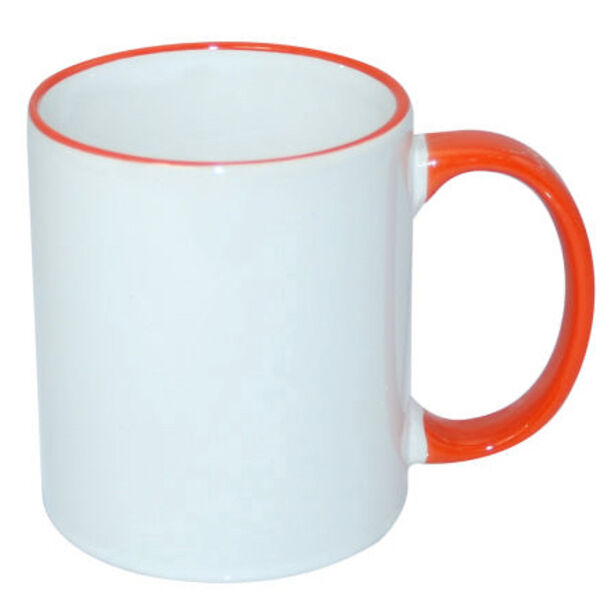 Two Colour Rim Mug